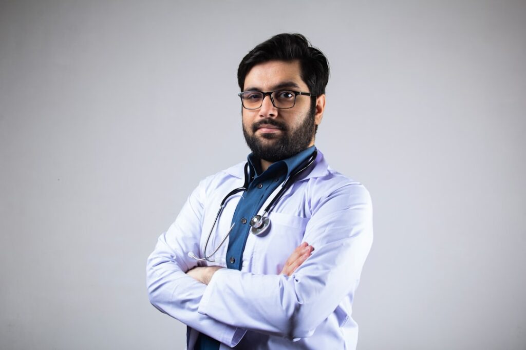 Photo white doctor