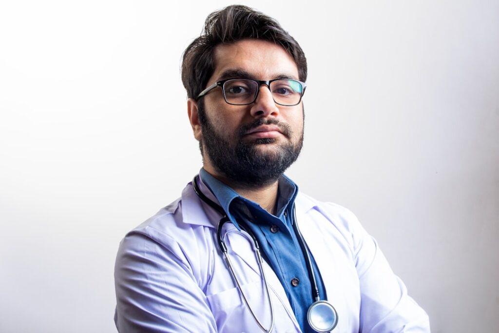 Photo white doctor