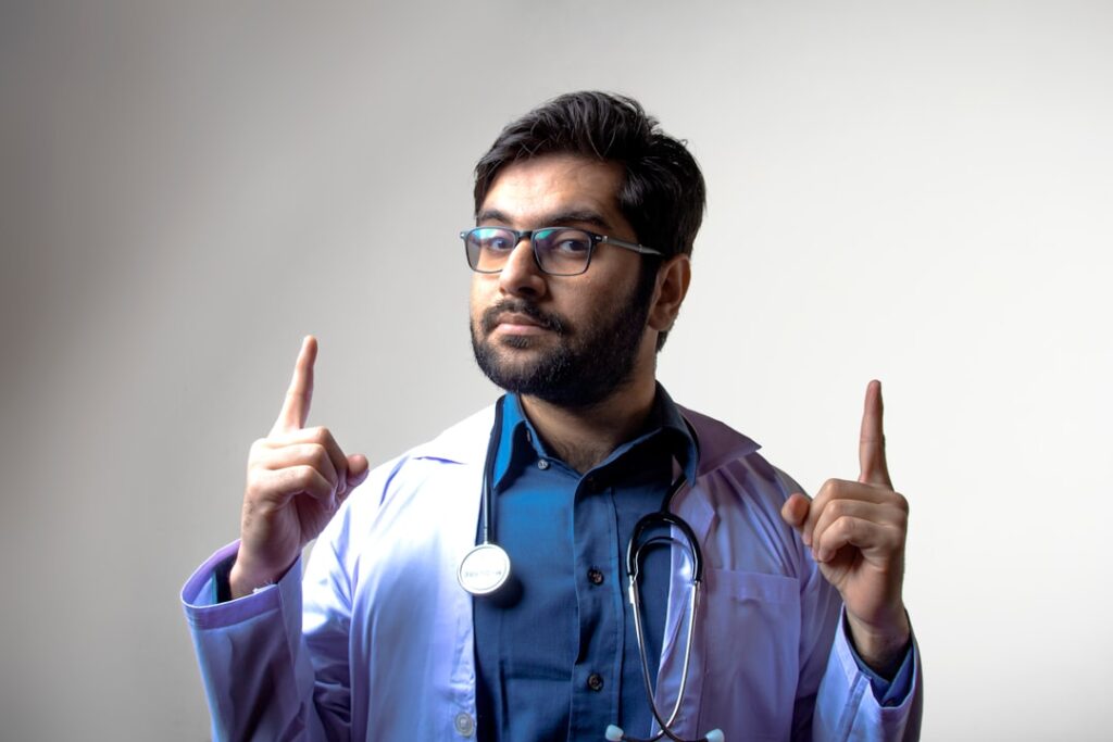 Photo white doctor