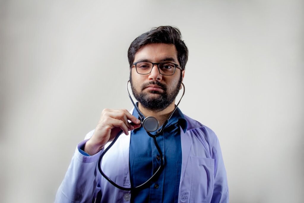 Photo white doctor
